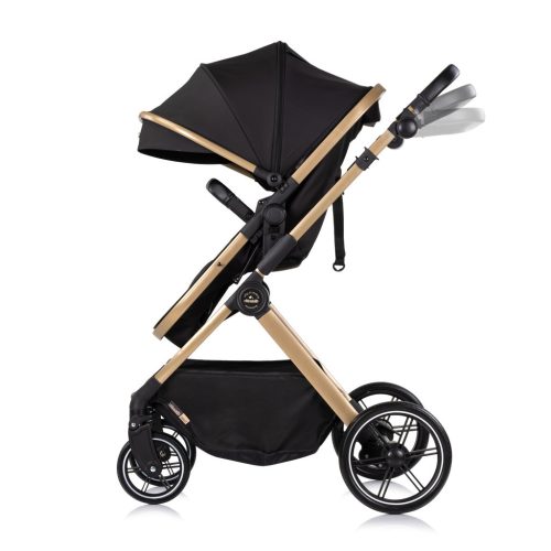 Chipolino Pearl babakocsi 2:1-ben mózessé alakítható sportrésszel - Noir