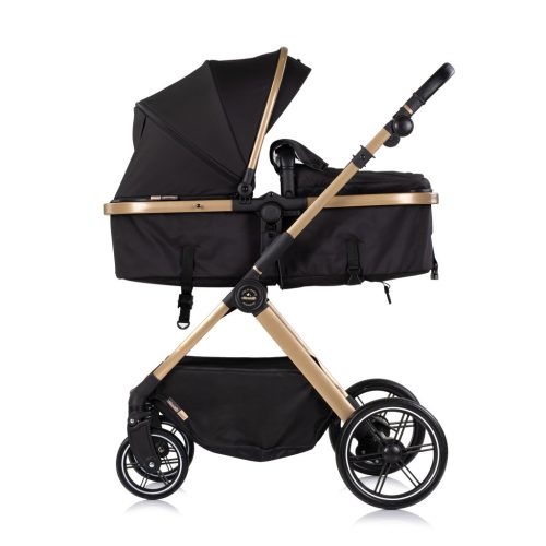 Chipolino Pearl babakocsi 2:1-ben mózessé alakítható sportrésszel - Noir