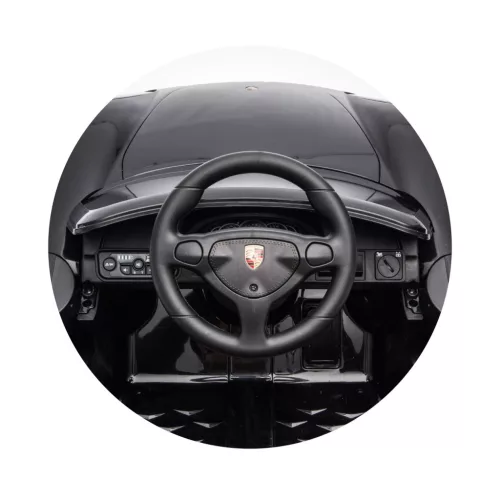 Chipolino Porsche Carrera GT LUX elektromos autó - black