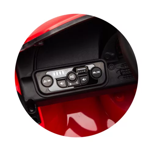 Chipolino Porsche Carrera GT LUX elektromos autó - red