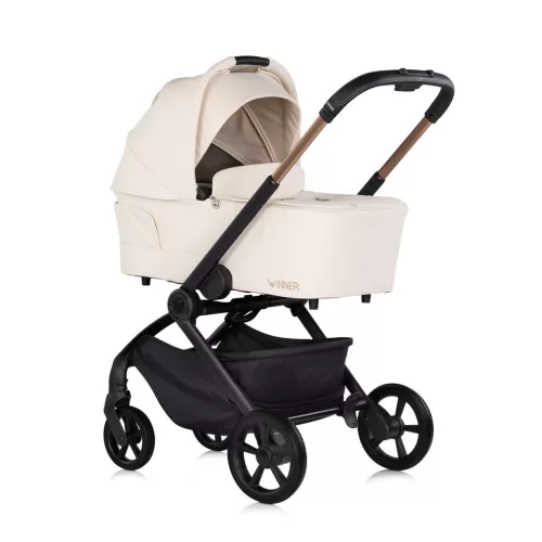 Chipolino Winner 2in1 újszülött babakocsi 22 kg-ig -  Cashmere