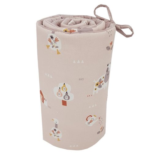 EKO Rácsvédő Velvet My farm 180x35 cm - Powder pink