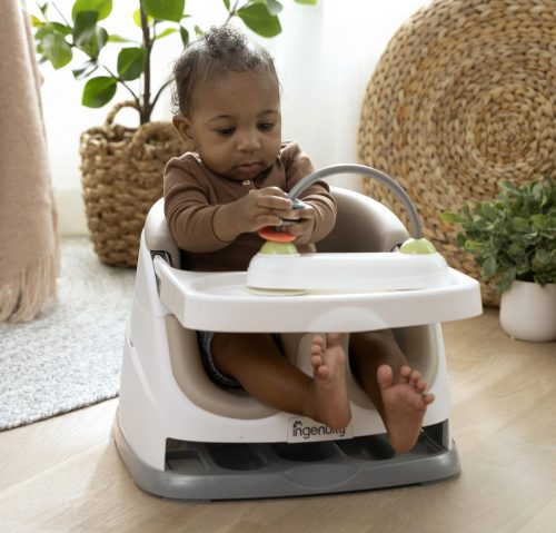 INGENUITY Ülésmagasító székre, 2in1, Baby Base, Cashmere, 6 hó+, 22 kg-ig