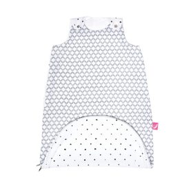   MOTHERHOOD Hálózsák 2in1 Zip a Round Muszlin 3-18 hó 0,5 tog - Grey Classics