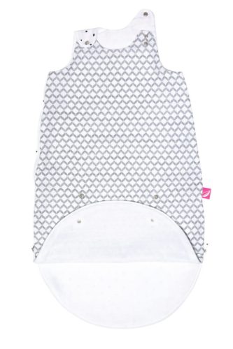 MOTHERHOOD Hálózsák 2in1 Zip a Round Muszlin 3-18 hó 0,5 tog - Grey Classics