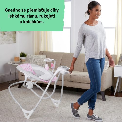 INGENUITY Rezgő hinta dallamokkal Cassidy 0+m 9 kg-ig