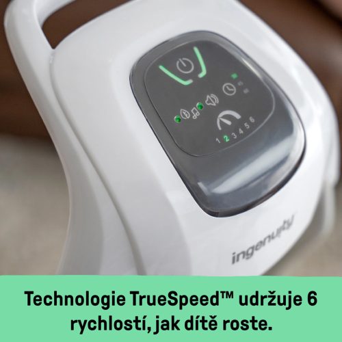 INGENUITY Rezgő hinta dallamokkal Cassidy 0+m 9 kg-ig