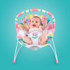 Bright Starts Rezgő pihenőszék, Flamingo Vibes™, 0 hó+, 9 kg-ig
