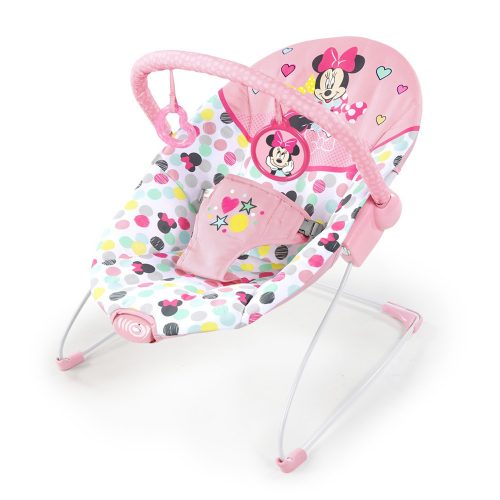 Disney Baby Rezgő pihenőszék, Minnie Mouse Spotty Dotty, 0 hó+, 9 kg-ig