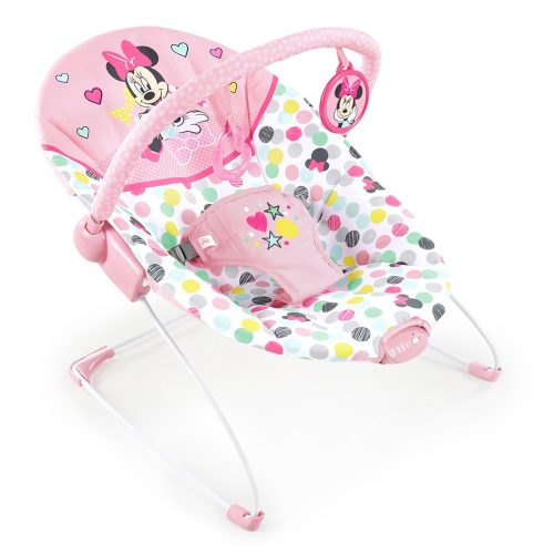 Disney Baby Rezgő pihenőszék, Minnie Mouse Spotty Dotty, 0 hó+, 9 kg-ig