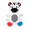 Baby Einsein Plüss rágóka érzékszervi Zebra Zen™ 0hó+