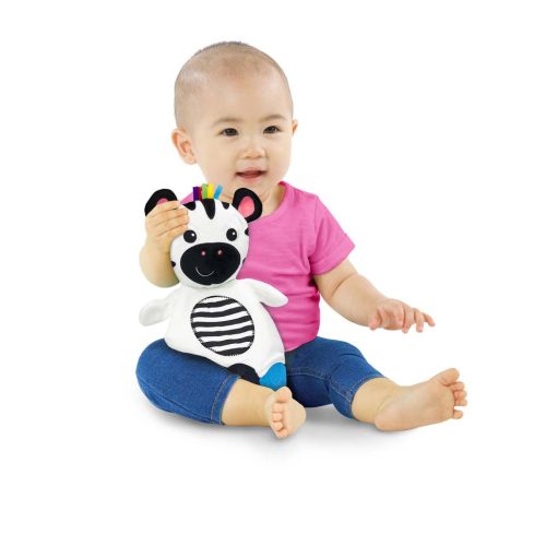 Baby Einsein Plüss rágóka érzékszervi Zebra Zen™ 0hó+