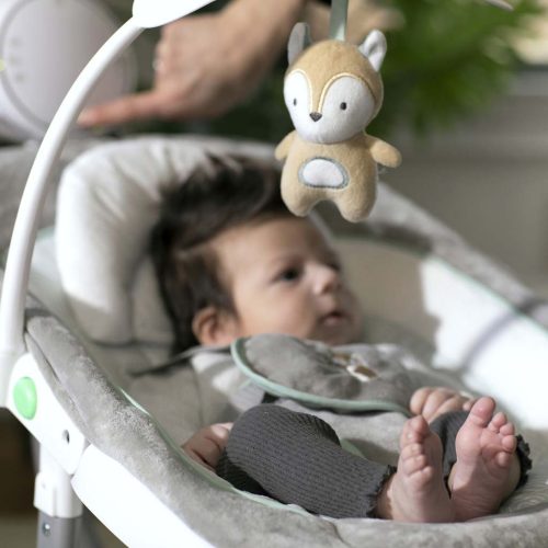 INGENUITY Rezgő hinta dallamokkal, USB Dual-Direction, AnyWay Sway™, Ray™, 0 hó+, 9 kg-ig