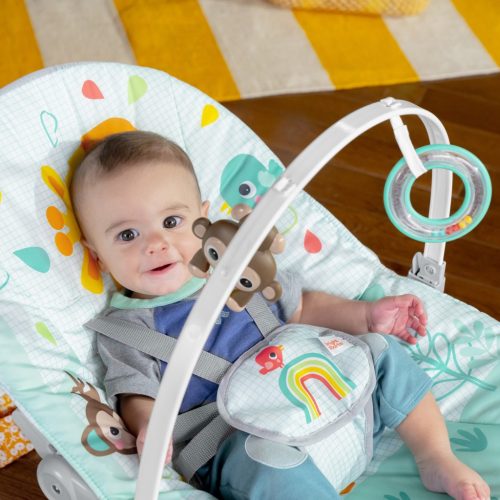 Bright Starts Wild Vibes, rezgő babahinta, 0 hó+, 18 kg-ig