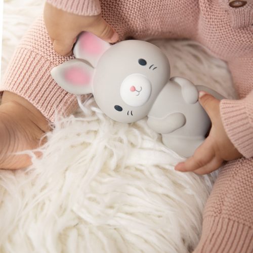 INGENUITY Kaucsuk rágóka, nyuszi, Sylvi™, 0 hó+