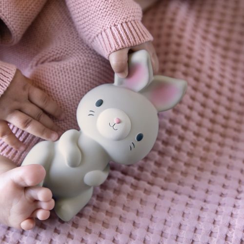 INGENUITY Kaucsuk rágóka, nyuszi, Sylvi™, 0 hó+