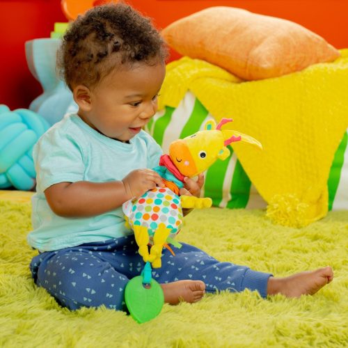 Bright Starts C-karikán játék dallamokkal, zsiráf, Pull Play & Boogie™, 0 hó+