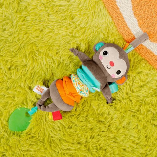 Bright Starts C-karikán játék dallamokkal, majom, Pull Play & Boogie™, 0 hó+
