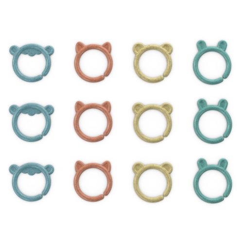 INGENUITY C-karikák, bárány Sheepy és csapata, 12 db, 0 hó+