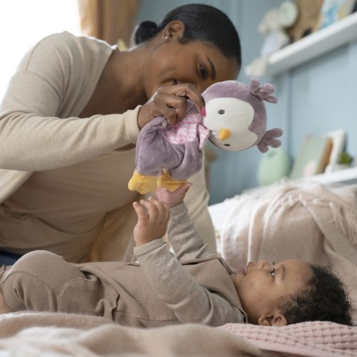 INGENUITY Plüss játék bagoly, Nally, 0 hó+