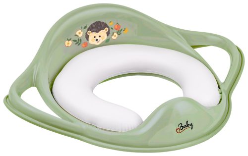 Maltex WC szűkítő fogantyúkkal puha The Nature Buddies Sün - Zöld