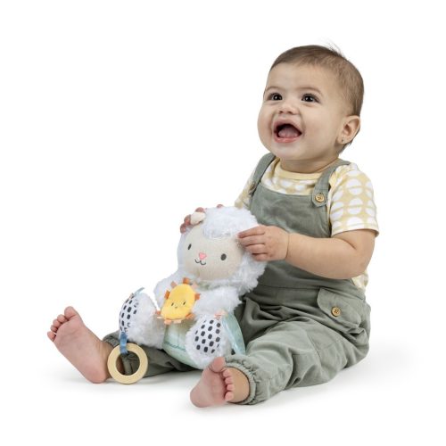 INGENUITY Aktív plüss játék, Calm Springs™, bárány, Sheepy, 0 hó+