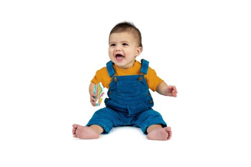 Bright Starts Szilikon rágóka, Soothing Soft Serve™, 3 hó+