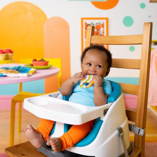 Bright Starts Szilikon rágóka, Soothing Soft Serve™, 3 hó+