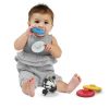 Baby Einstein Rágóka építőjáték, zebra Stack & Wobble Zen™, 3 hó+