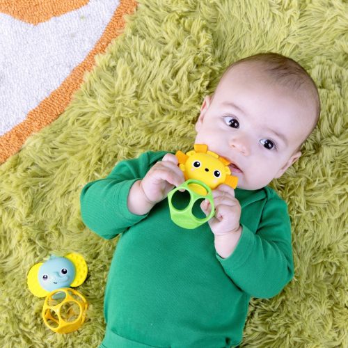 OBALL Játék, rágóka, Soother Pals™, Easy-Grasp, 2 db, 3 hó+