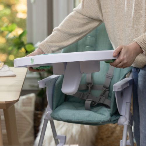 INGENUITY Összecsukható etetőszék Sun Valley™ Teal 6hó+ 15 kg-ig