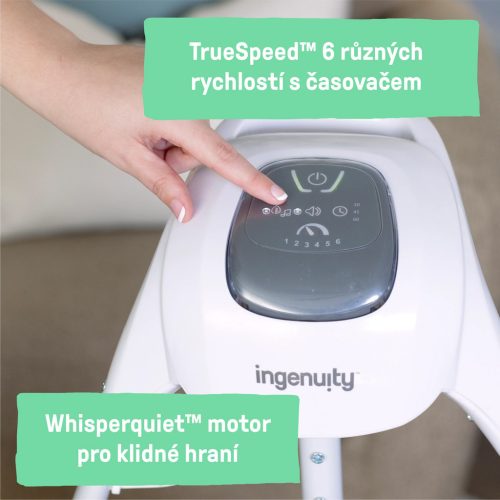 INGENUITY Parker™ zenélő hintaszék 0 hónapos kortól, 9 kg-ig