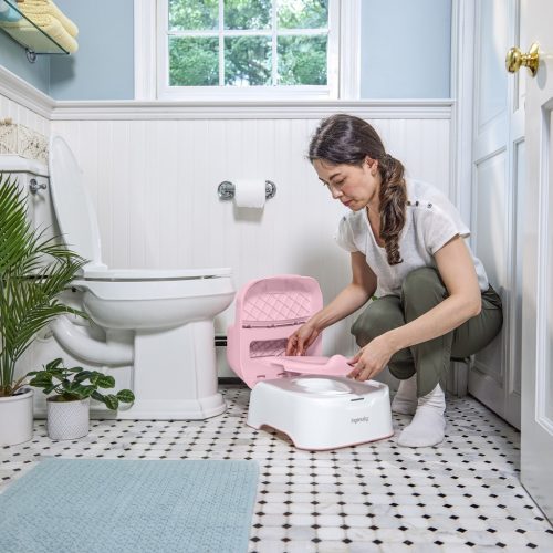 INGENUITY Bili 3 az 1-ben Prepare to Potty™ Pink 18m+