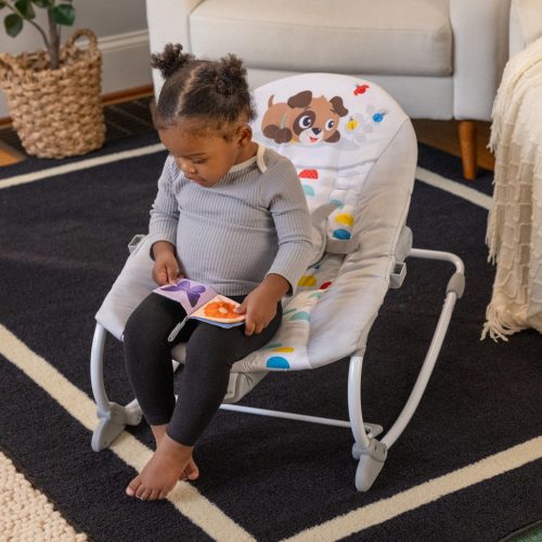 Baby Einstein Zenei rezgő pihenőszék Dean's Discovery Spot™ 0m+ 9kg-ig