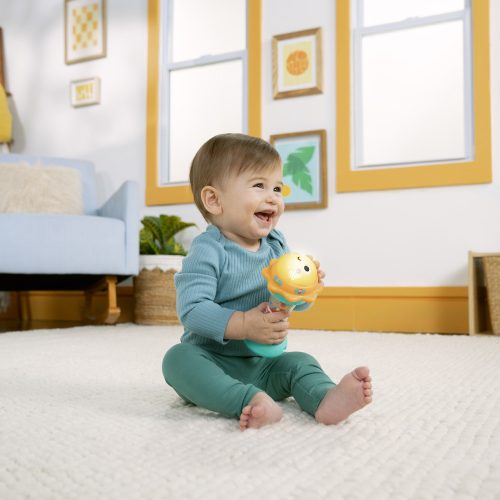 Bright Starts Játék zenei csörgő napocska Just for Sun™ 6m+