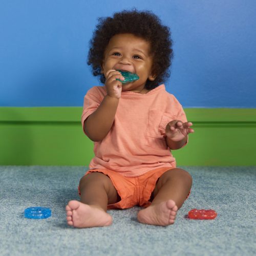 Bright Starts Vízben töltött rágóka formák Stay Cool Teethers™ 3db, 3hó+