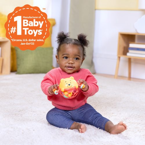 Bright Starts Játék OBALL csörgő Micimackó Jingle & Shake™ 0m+