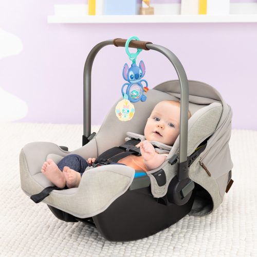 Bright Starts Játék C gyűrűn szenzoros Stitch Tummy Tumble™ 0m+