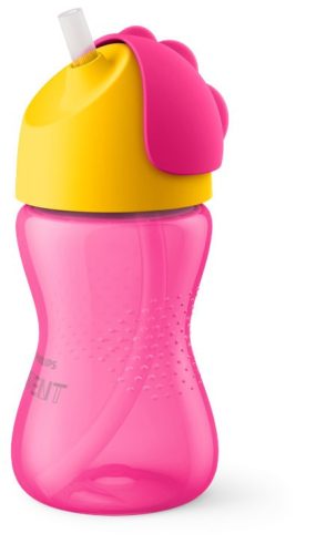 Philips AVENT SCF798/02 Itatópohár rugalmas szívószállal 300ml lányos+akció
