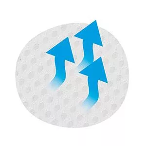 Petite&Mars matracvédő, Aerodry, fehér