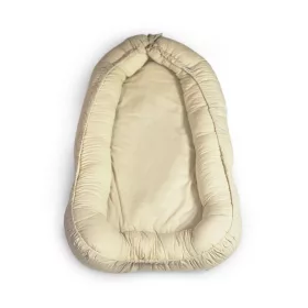Petite&Mars Babafészek, FEEL SAFE, Light Beige, 90 x 60 cm