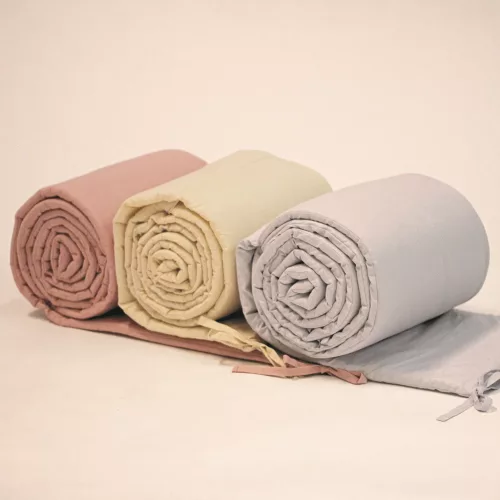 Petite&Mars Rácsvédő kiságyba, TILLY MAX, Light Beige, 360 cm
