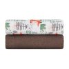 Petite&Mars Bambusz muszlin 2db-os pelenka szett Misty Forest Fox 120 x 120 cm