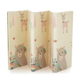   Petite&Mars Összehajtható játszószőnyeg, Campy, Elephant&Fox