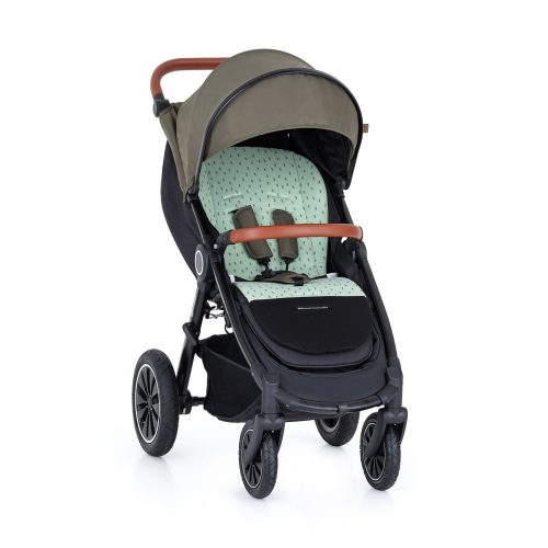 Petite&Mars Ülésbetét babakocsiba, Foamy, Green Trees