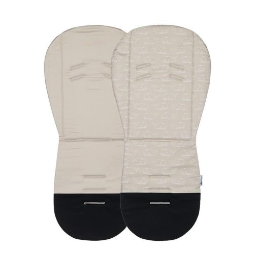 Petite&Mars Ülésbetét babakocsiba, Foamy, Beige Whale