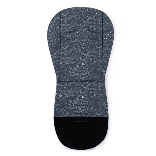 Petite&Mars Ülésbetét babakocsiba, Foamy, Anthracite Dino