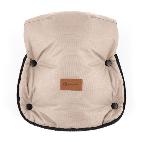 Petite&Mars Kesztyű / Kézmelegítő babakocsira Furry - Rose Petal 