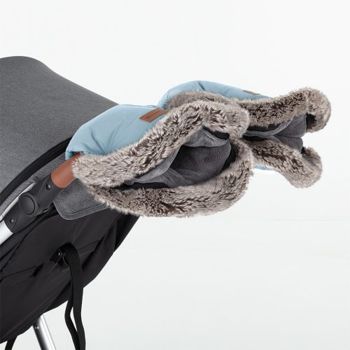 Petite&Mars Kesztyű / Kézmelegítő babakocsira Furry - Sky Whisper