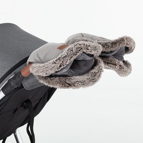 Petite&Mars Kesztyű / Kézmelegítő babakocsira Furry - Champagne Shower